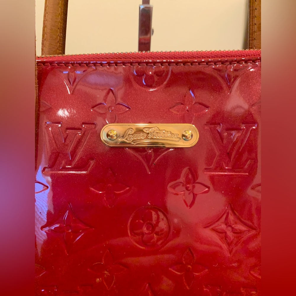 🌸Vintage Louis Vuitton Vernis Bellevue GM red🌸 - Picture 2 of 11